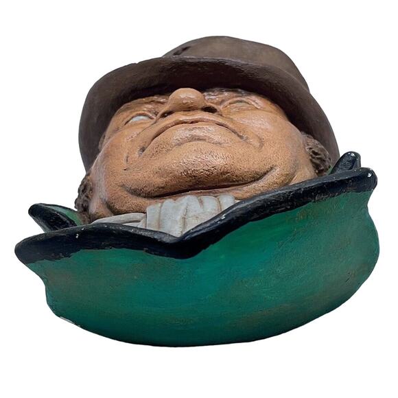 1986 Bill Sykes Legends Chalkware Head Reproduction Bossons Style England - Picture 3 of 6